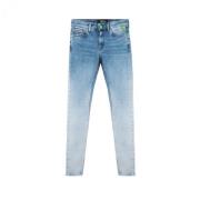 Replay Slim-Fit Jeans för Kvinnor Blue, Dam