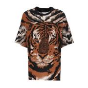 Roberto Cavalli T-Shirts Multicolor, Dam