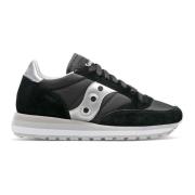 Saucony Stiliga svarta snörskor Black, Dam