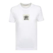Stella McCartney Logo-print Bomull T-shirt White, Dam