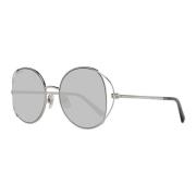 Swarovski Silver Women Sunglasses Gray, Dam