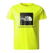The North Face Brun Bomull T-shirt Yellow, Herr