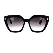 Tom Ford Klassiska fyrkantiga solglasögon Black, Unisex