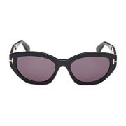 Tom Ford Lila Cat-Eye Solglasögon Purple, Dam