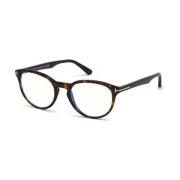 Tom Ford Eleganta Pantos-stil Glasögon i Mörk Sköldpaddsfärg Brown, Un...