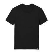 Tom Ford Basis Creweck T-Shirt Black, Herr