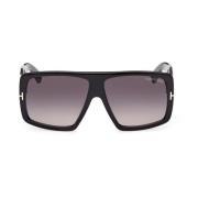 Tom Ford Solglasögon Oversize Nero Lucido Black, Herr