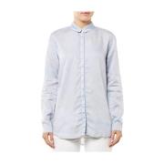 Tommy Hilfiger Draperad boxformad skjorta Blue, Dam