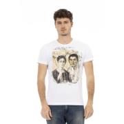 Trussardi T-Shirts White, Herr