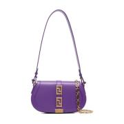 Versace Shoulder Bags Purple, Dam