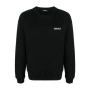 Versace Hills Print Sweaters Black, Herr