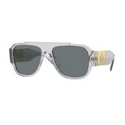 Versace Stiliga solglasögon för en lyxig look Gray, Unisex