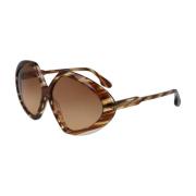 Victoria Beckham Stunning solglasögon - Modell Vb614S Brown, Dam