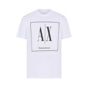 Armani Exchange Klassisk Herr T-shirt White, Herr