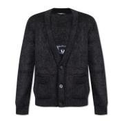 Balmain Kofta med logotyp Black, Herr