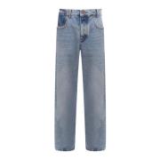 Balmain Denim Uppgradering Straight Fit Jeans Blue, Herr