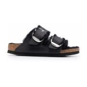 Birkenstock Sliders Black, Dam