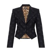Dolce & Gabbana Cropped blazer Black, Dam