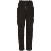 Dolce & Gabbana Svarta Tvättade Jeans Cargo Byxor Black, Herr