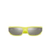 Dolce & Gabbana 3337/6G Spegelglas Solglasögon Yellow, Herr