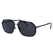 Dolce & Gabbana Dg2285 Solglasögon med Mörkgråa Linser Black, Unisex