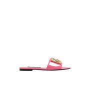 Dolce & Gabbana Sandaler med logotyp Pink, Dam
