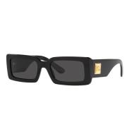 Dolce & Gabbana Dg4416 Solglasögon i Svart och Mörkgrå Black, Unisex