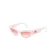 Dolce & Gabbana Rosa Sungles med Originalfodral Pink, Dam