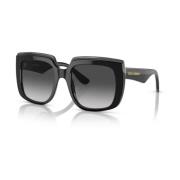 Dolce & Gabbana Svarta Ss23 Dammode Solglasögon Black, Dam