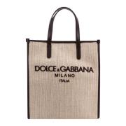 Dolce & Gabbana Beige Aw23 Herrväska Beige, Herr