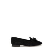 Salvatore Ferragamo Stiliga Mocassini Loafers för Kvinnor Black, Dam