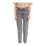 Catwalk Basic Jeans High Waist - D83607 Gray, Dam