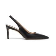 Stuart Weitzman 75mm Slingback Pump Black, Dam