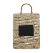 Jil Sander Rope Shopping Bag Beige, Dam