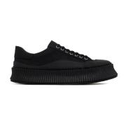 Jil Sander Svarta Sneakers Black, Herr