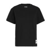 Jil Sander Klassisk T-Shirt Black, Dam