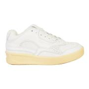 Jil Sander Ren Komfort Sneakers White, Dam