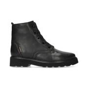 Mephisto Lace-up Boots Black, Dam