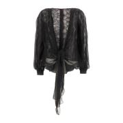 Alberta Ferretti Top Skjortor Black, Dam