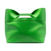 Alexander McQueen Bow Stor Toteväska - Grön Green, Dam