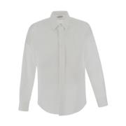 Alexander McQueen Casual skjorta White, Herr