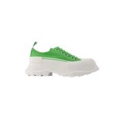 Alexander McQueen Multifärgade Lädersneakers Green, Dam