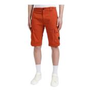 C.p. Company Moderna Bermuda-shorts för män Orange, Herr