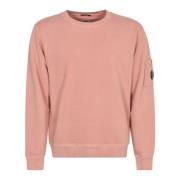 C.p. Company Ljuslila Ss23 Sweatshirt för Män Pink, Herr
