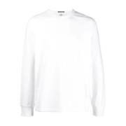 C.p. Company Träningskläder, Fleece Sweatshirt för män White, Herr