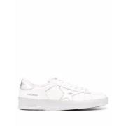 Golden Goose Distressed Low-Top Sneakers White, Dam