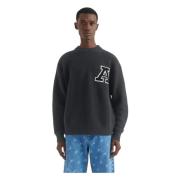 Axel Arigato Lag Sweatshirt Black, Herr