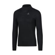 Odlo Långärmad Turtle Neck Black, Herr