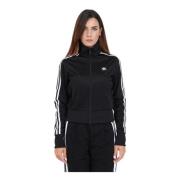 Adidas Originals Svart zip-up huvtröja med autentisk adidas stil Black...