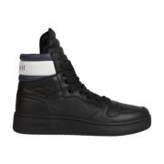 Tommy Jeans Zion 1 Sko - Svart Läder Sneakers Black, Herr